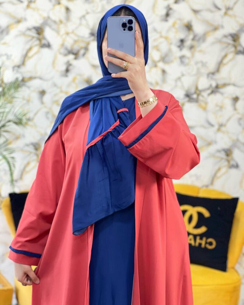 عباية 3 قطع مع الشال